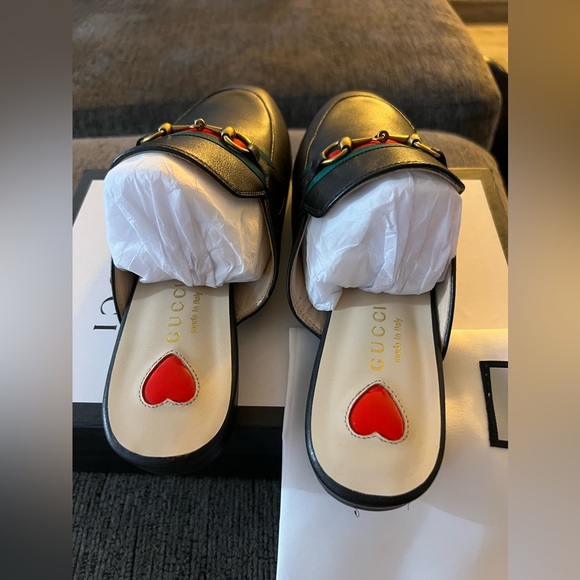 Gucci black PRINCETOWN SLIPPER - Picture 4 of 7